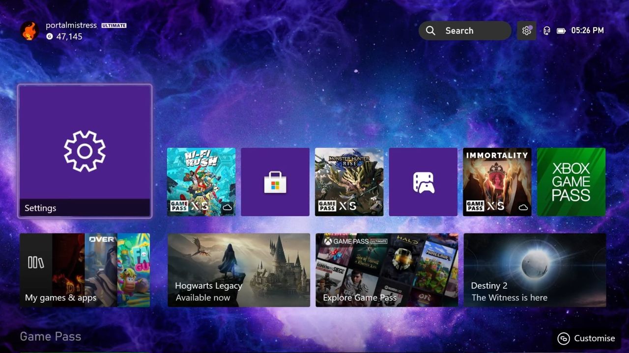 Stellar Shift Dynamic Background