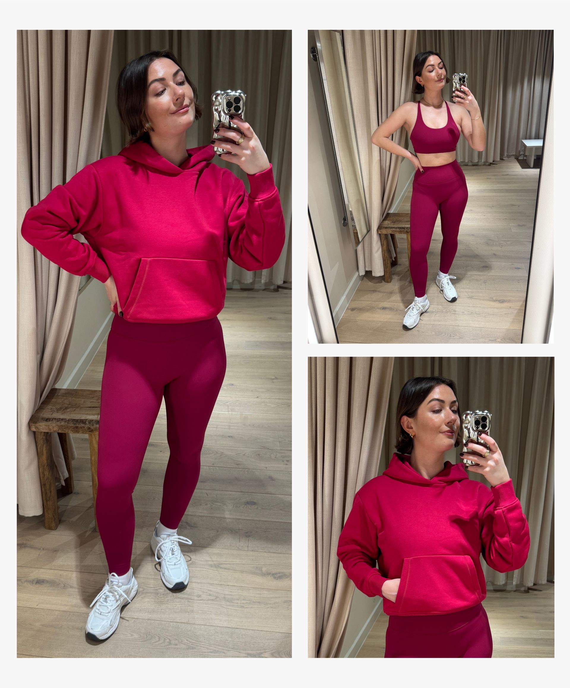 Sophie Robyn Watson tries on the latest H&M Move collection.