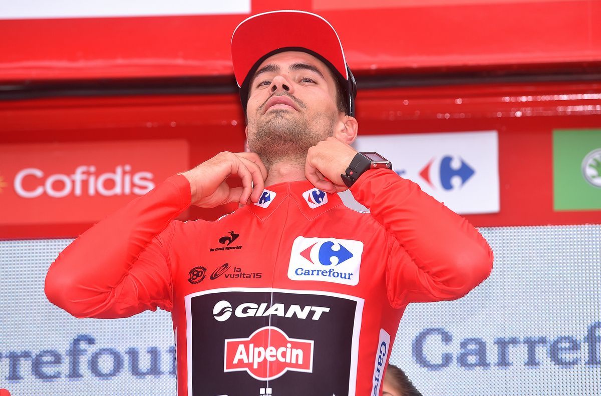 Tom Dumoulin (Giant-Alpecin) takes back the red jersey