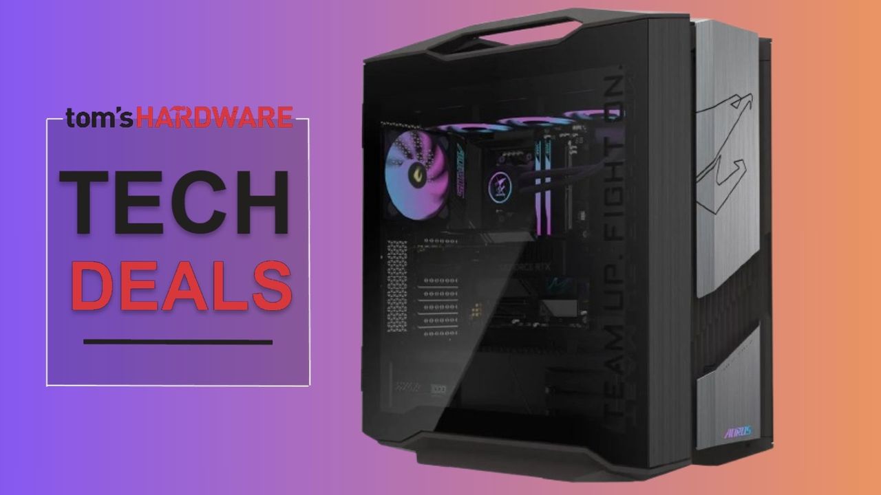 Save a massive $1500 on this powerful pre-built gaming rig with top-notch components, including an RTX 5080 and 9800X3D — Gigabyte's Aorus Supreme 5 gaming desktop is reduced to $2499.99