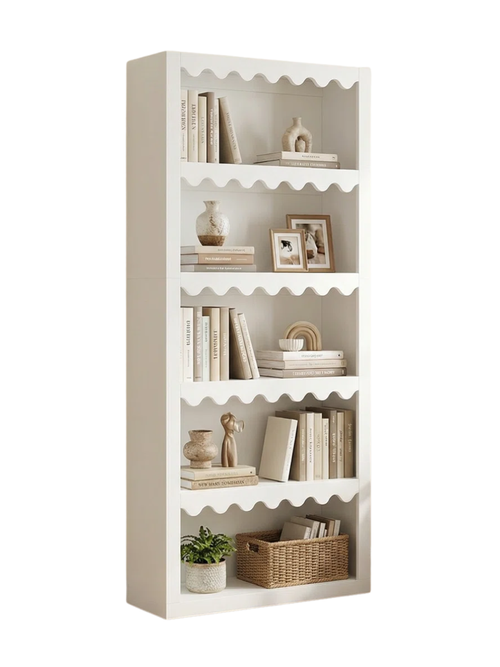 Scalloped Edge Bookcase