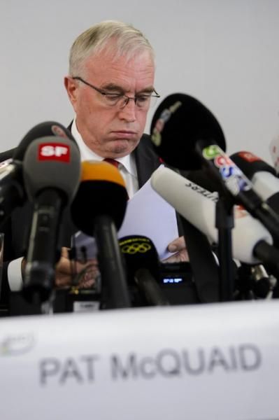 It was a testing press conference for the head of the UCI