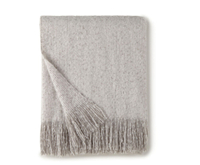 Crafted by Catherine Faux White Mohair Throw, 50" x 60" for $29.98, at Sam's Club