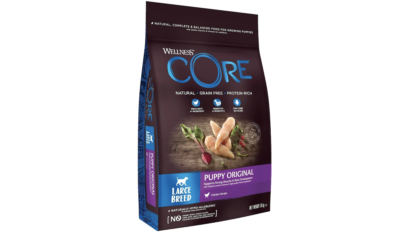 wellness core puppy food for large breeds
