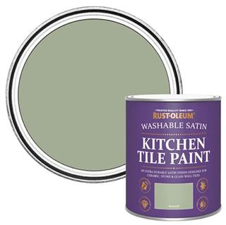 rustoleum green kitchen tile paint