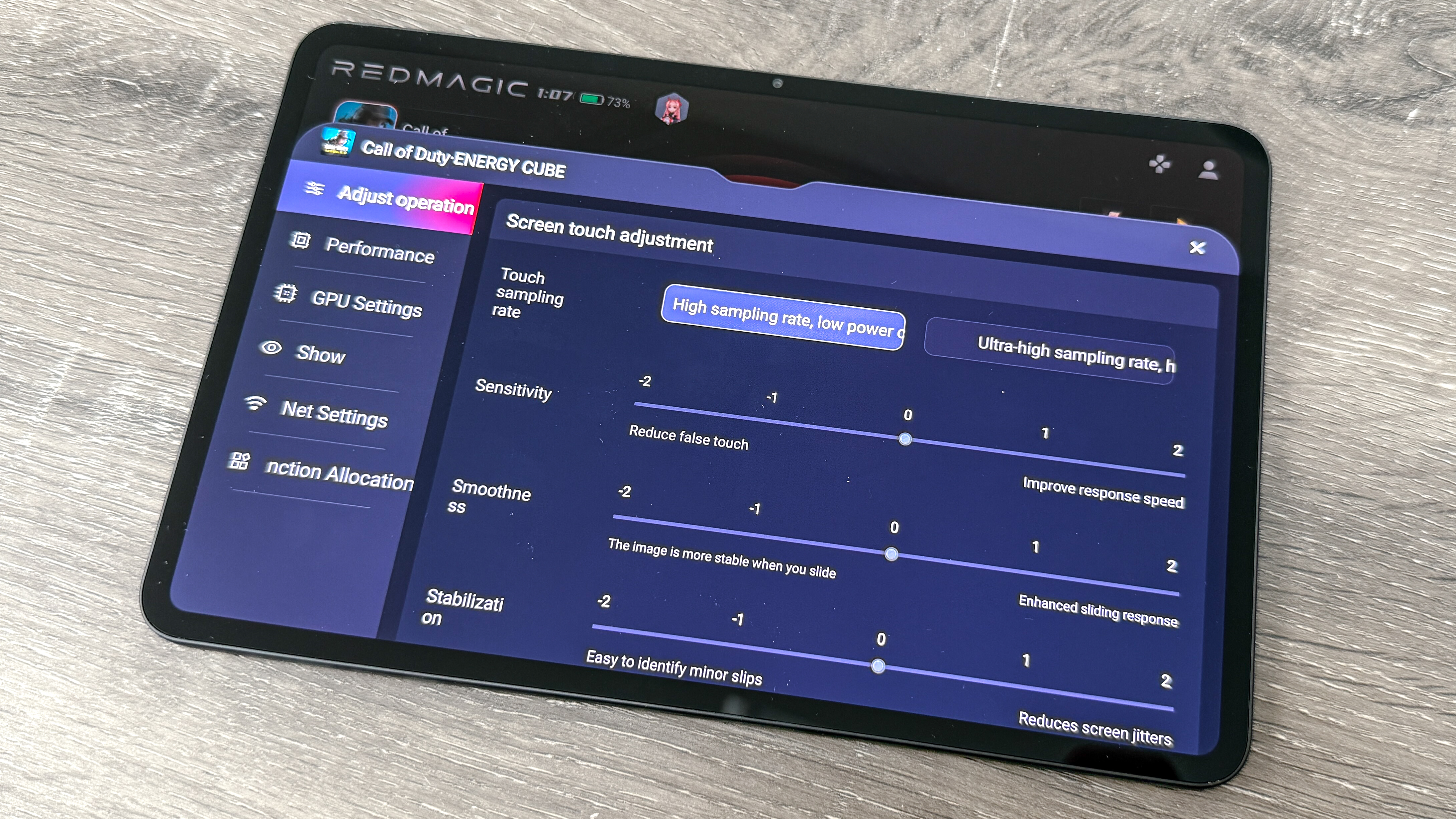 The RedMagic Astra Android gaming tablet
