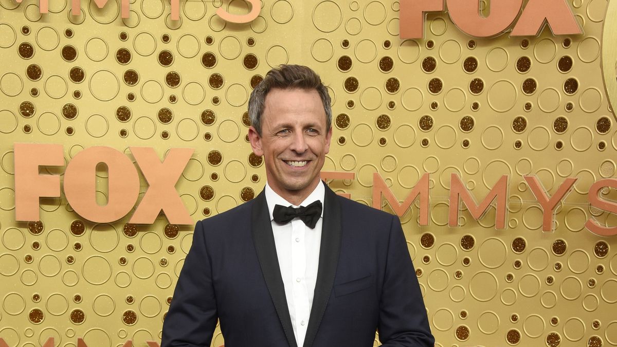 Comedian and talk show host Seth Meyers