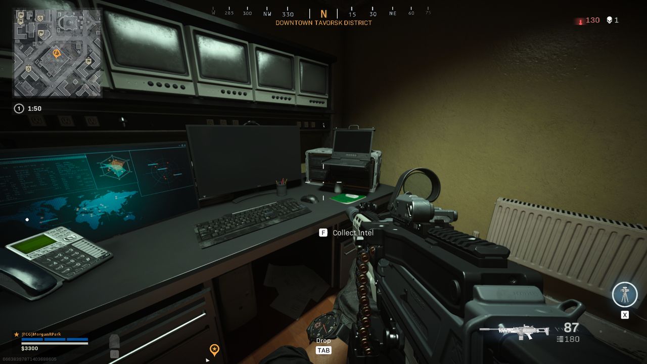 Tighten the Noose Intel 3: Downtown Bank