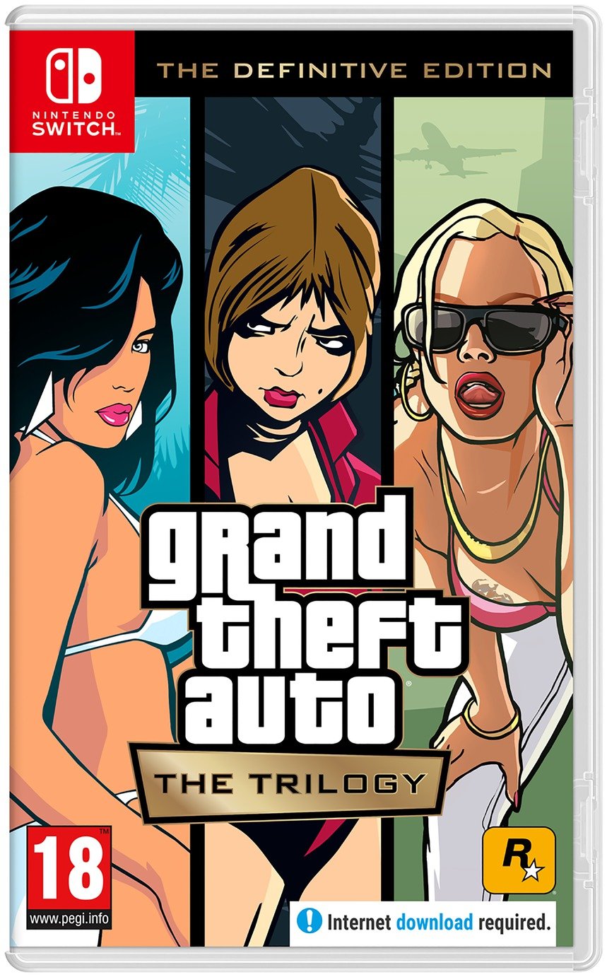 Gta: the Trilogy - the Definitive Edition Switch Game
