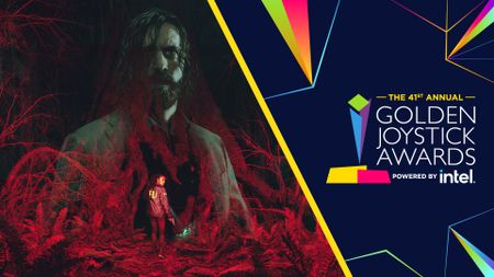 Alan Wake 2 winning at the Golden Joystick Awards 2023