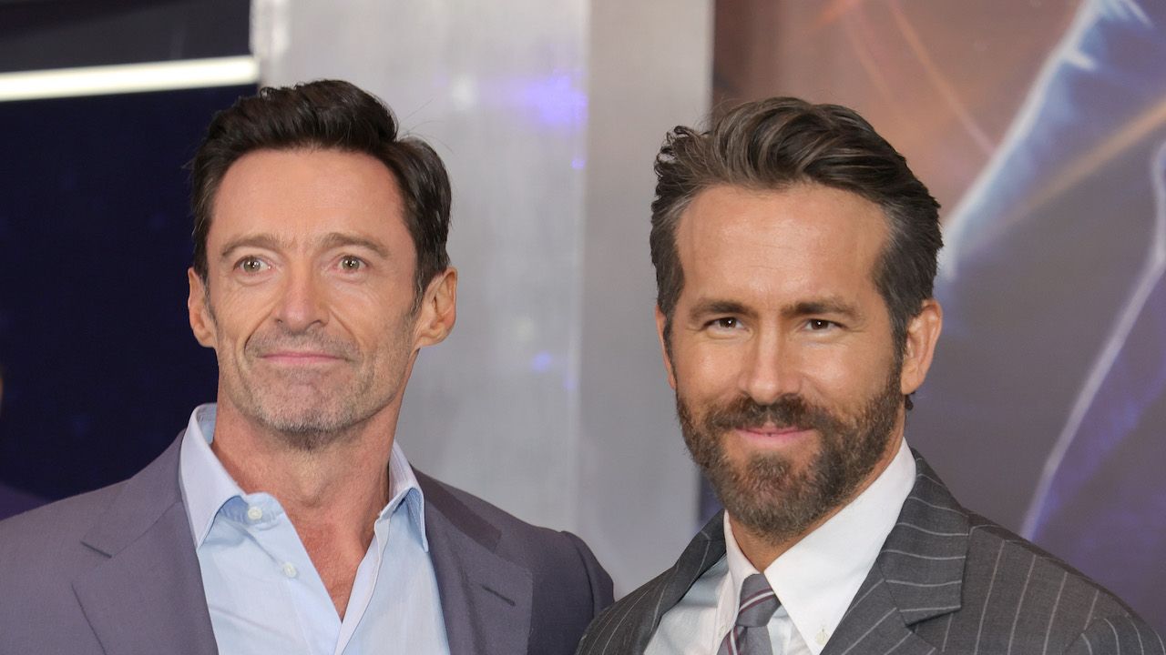 The Story Behind Hugh Jackman's Meet Cute With Pal And Faux Enemy Ryan ...