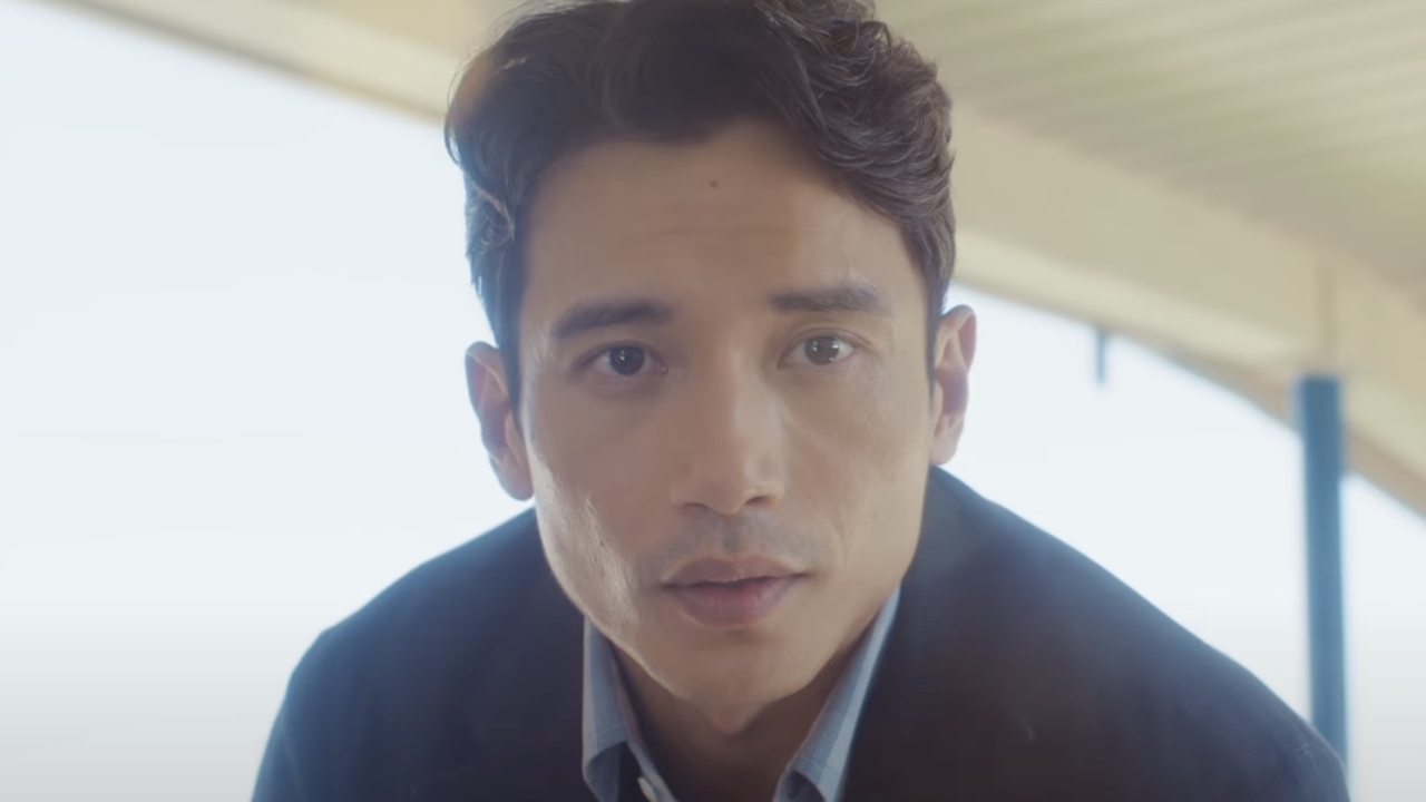 Manny Jacinto looking sexy in a close up shot in Freakier Friday
