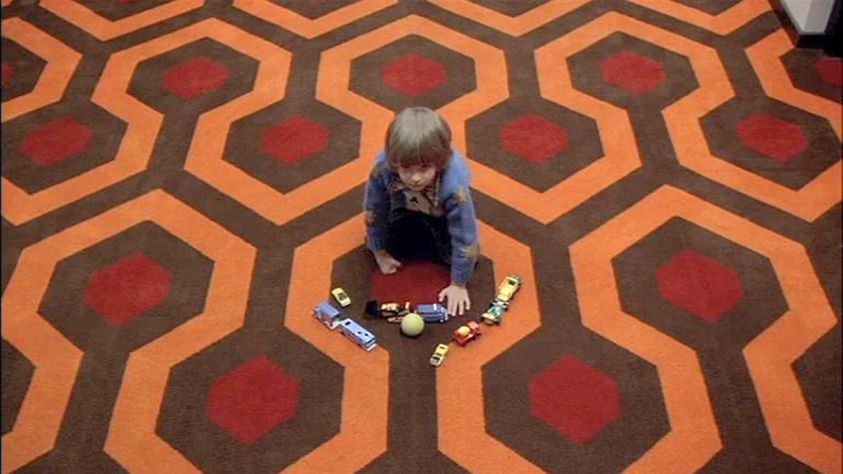 Danny in The Shining, as featured in the documentary Room 237