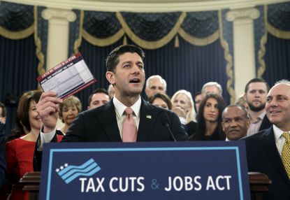 Paul Ryan and his trusty postcard.