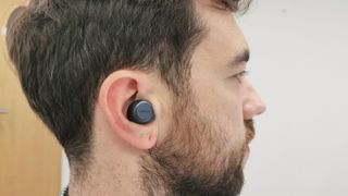 Jabra Elite Active 75t worn by the reviewer