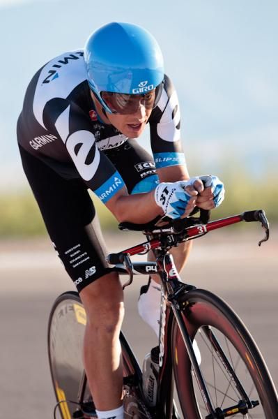 Tom Danielson (Garmin-Cervelo) coming in eighth place at 30" back.