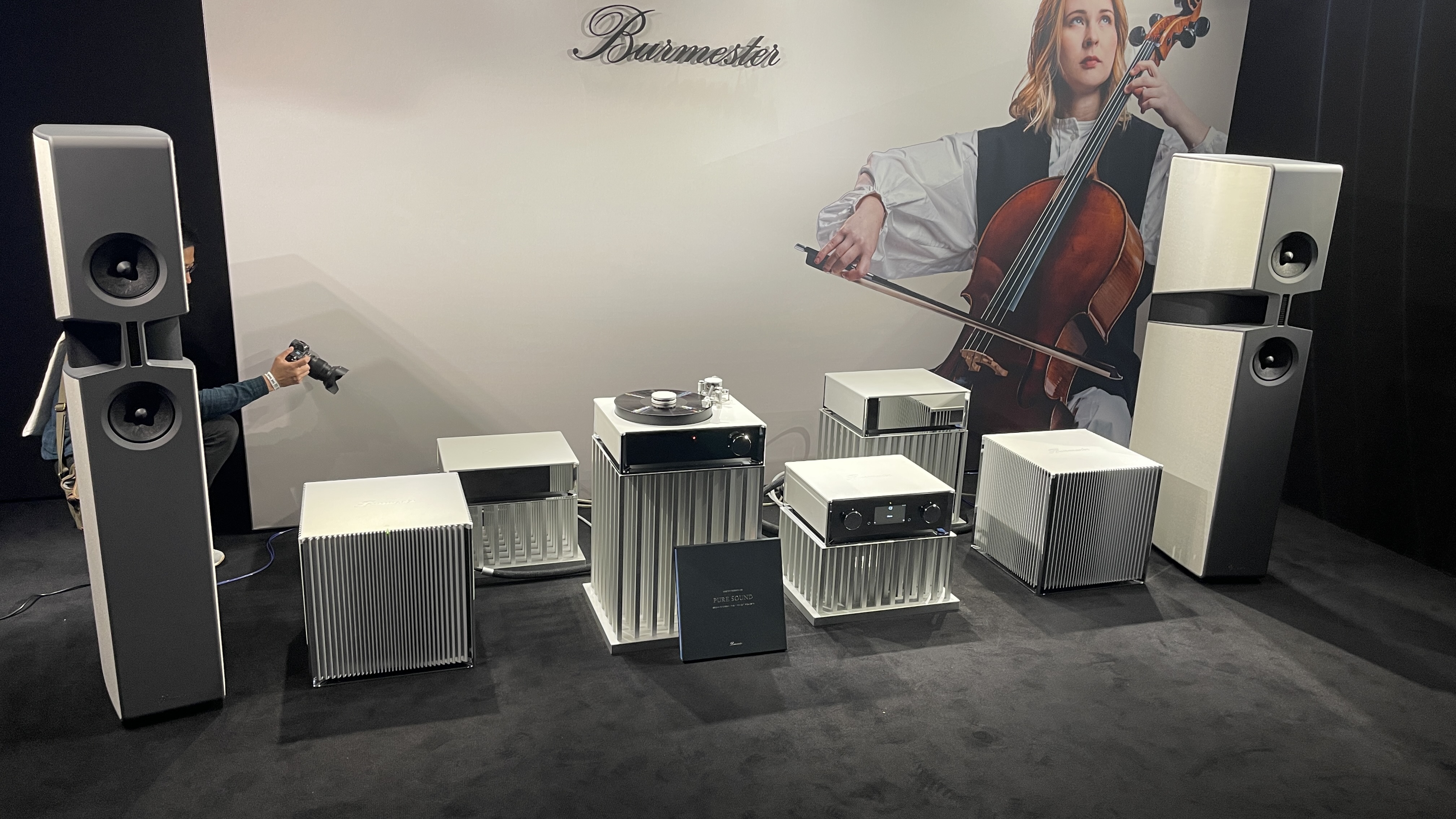 Burmester Reference Line products at Munich 2025 show