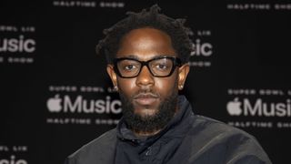 Kendrick Lamar ahead of the Super Bowl halftime show