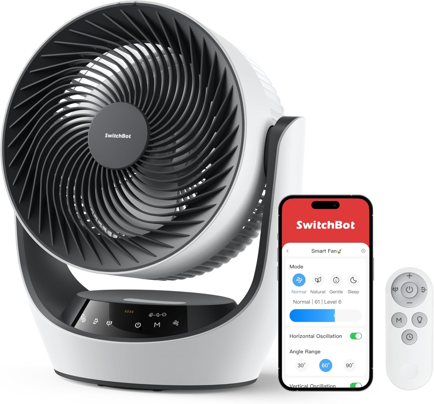 le ventilateur sur batterie switchbot
