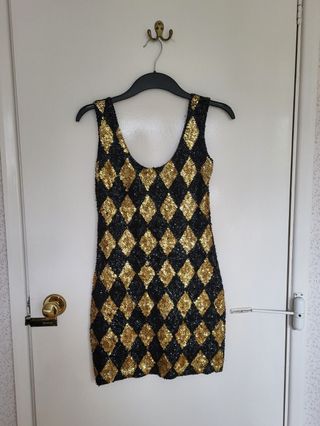 Vintage sequinned dress
