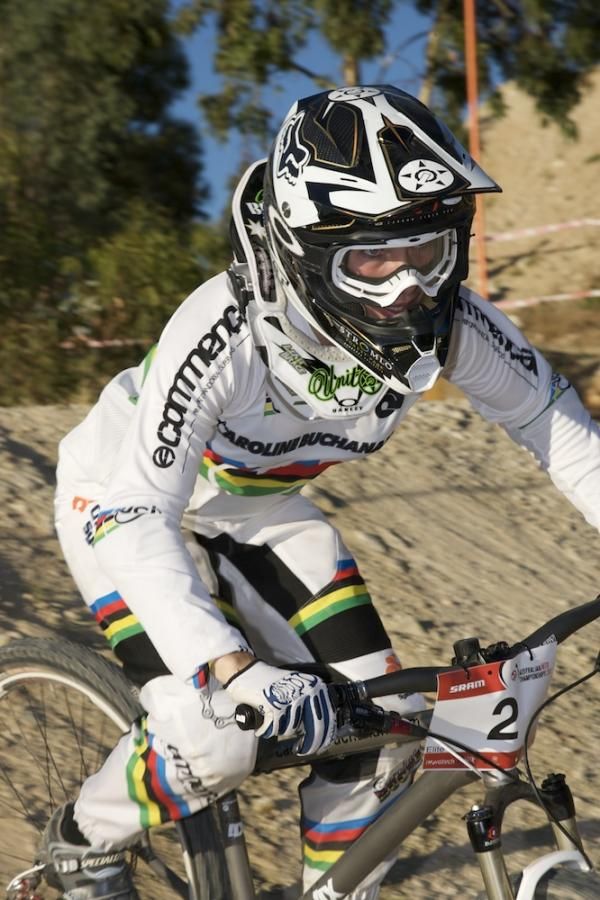 Four cross world champion Caroline Buchanan