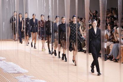 Prada runway show 2023 fashion highlights