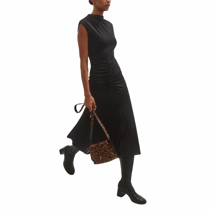Image of black maxi dress