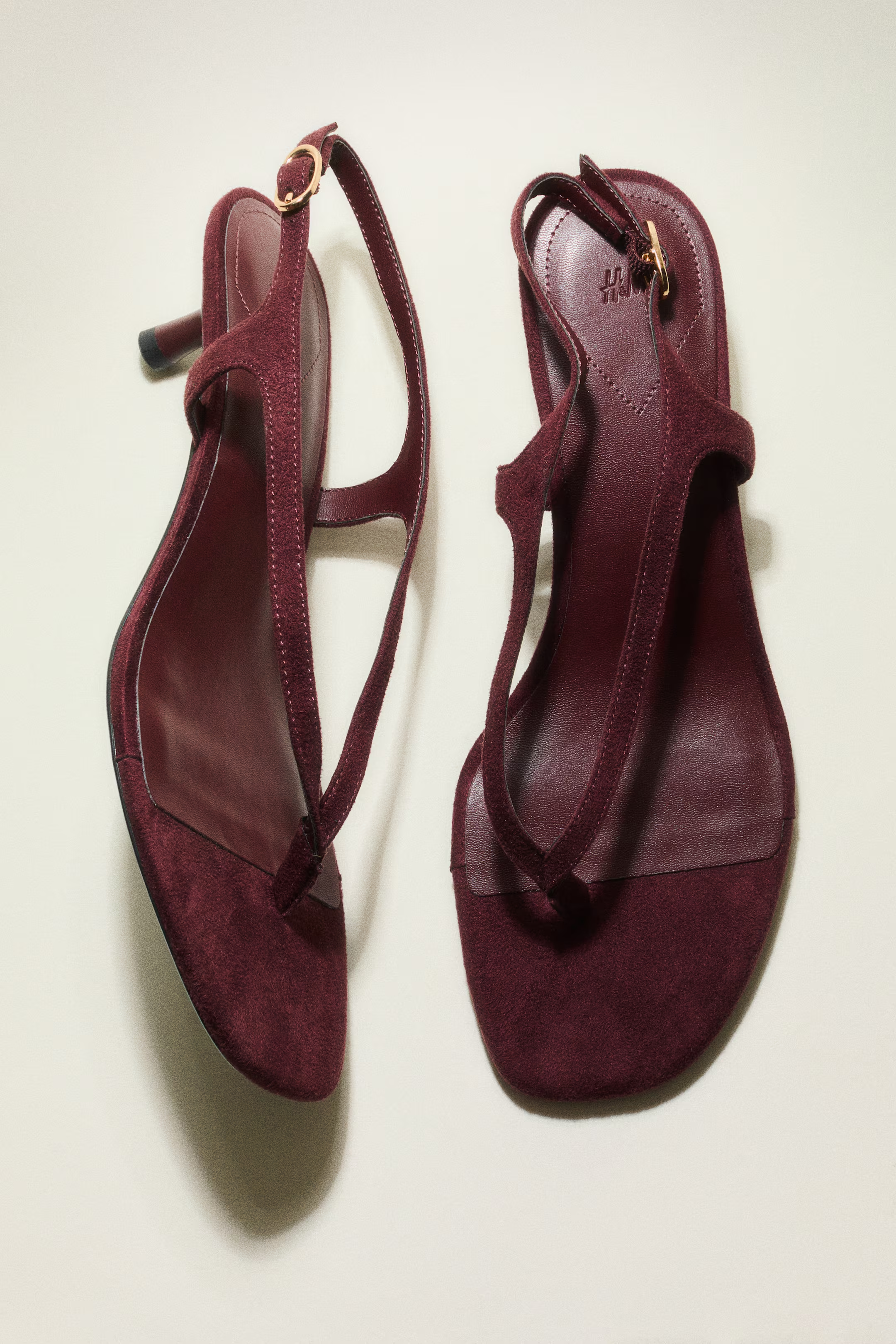 H&amp;amp;M, Kitten-Heeled Sandals