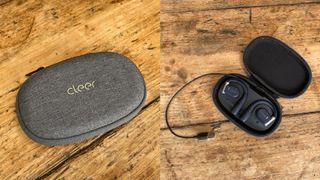 Cleer Arc Open Ear True Wireless Headphones case