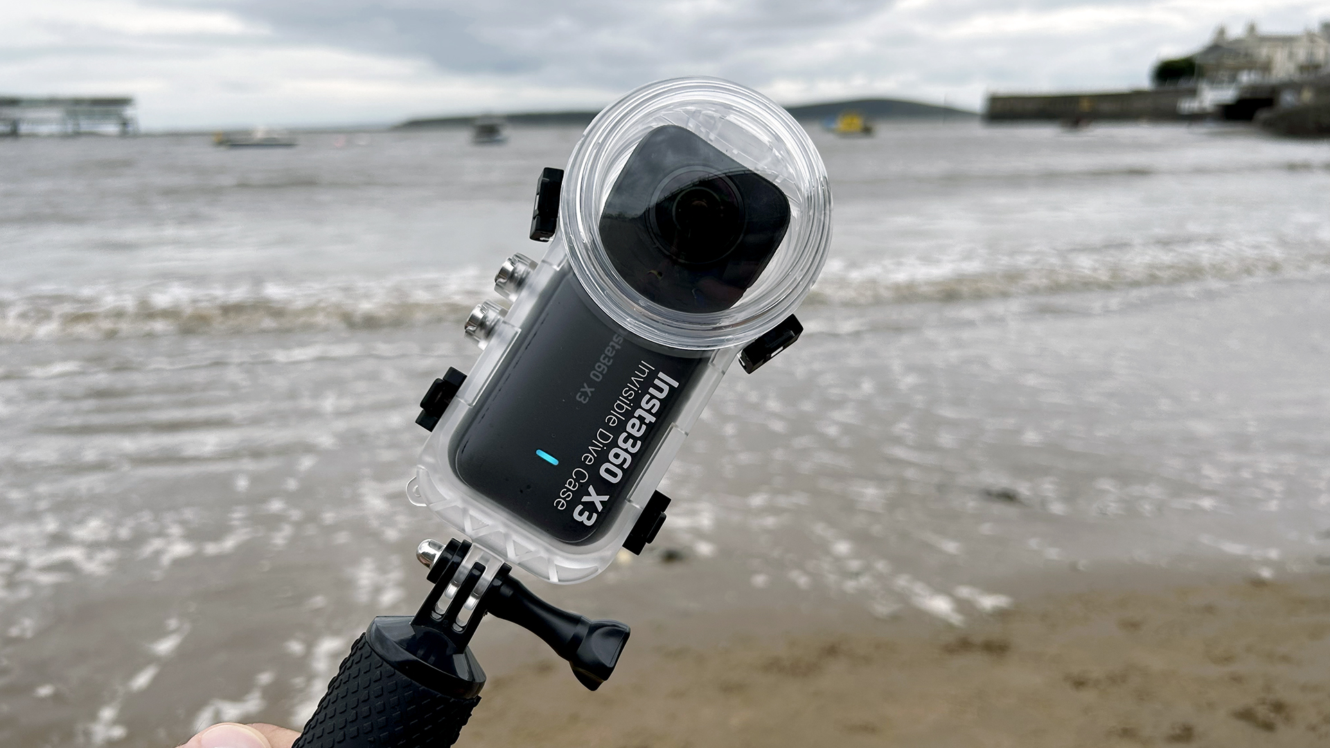 I tried the new Insta360 X3 Invisible Dive Case – here's how it
