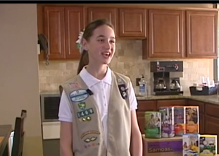 Oklahoma Girl Scout crumbles cookie sales record by selling 18,107 boxes