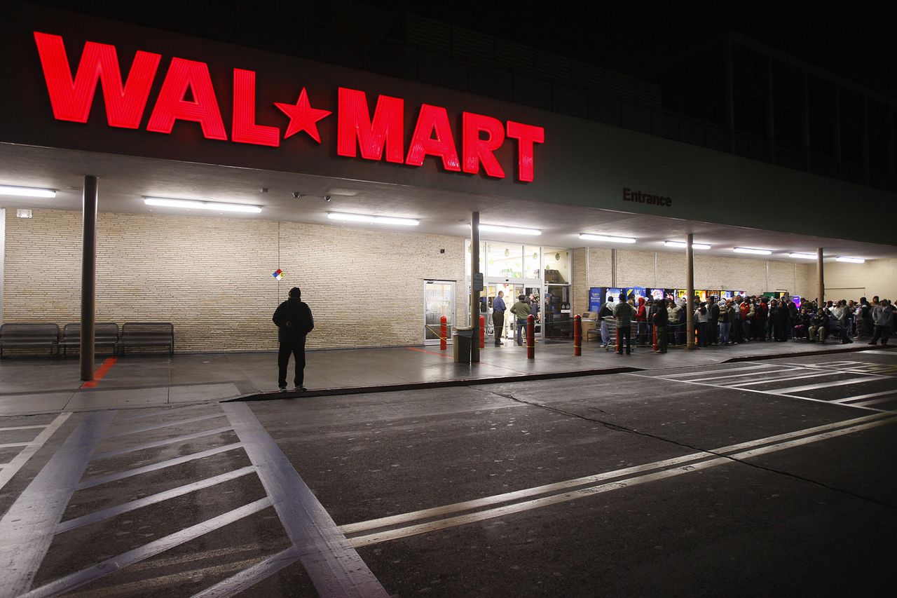 A Walmart in California 