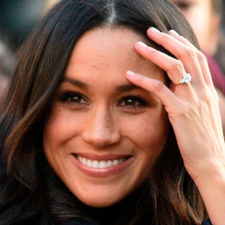 Meghan Markle and her engagement ring