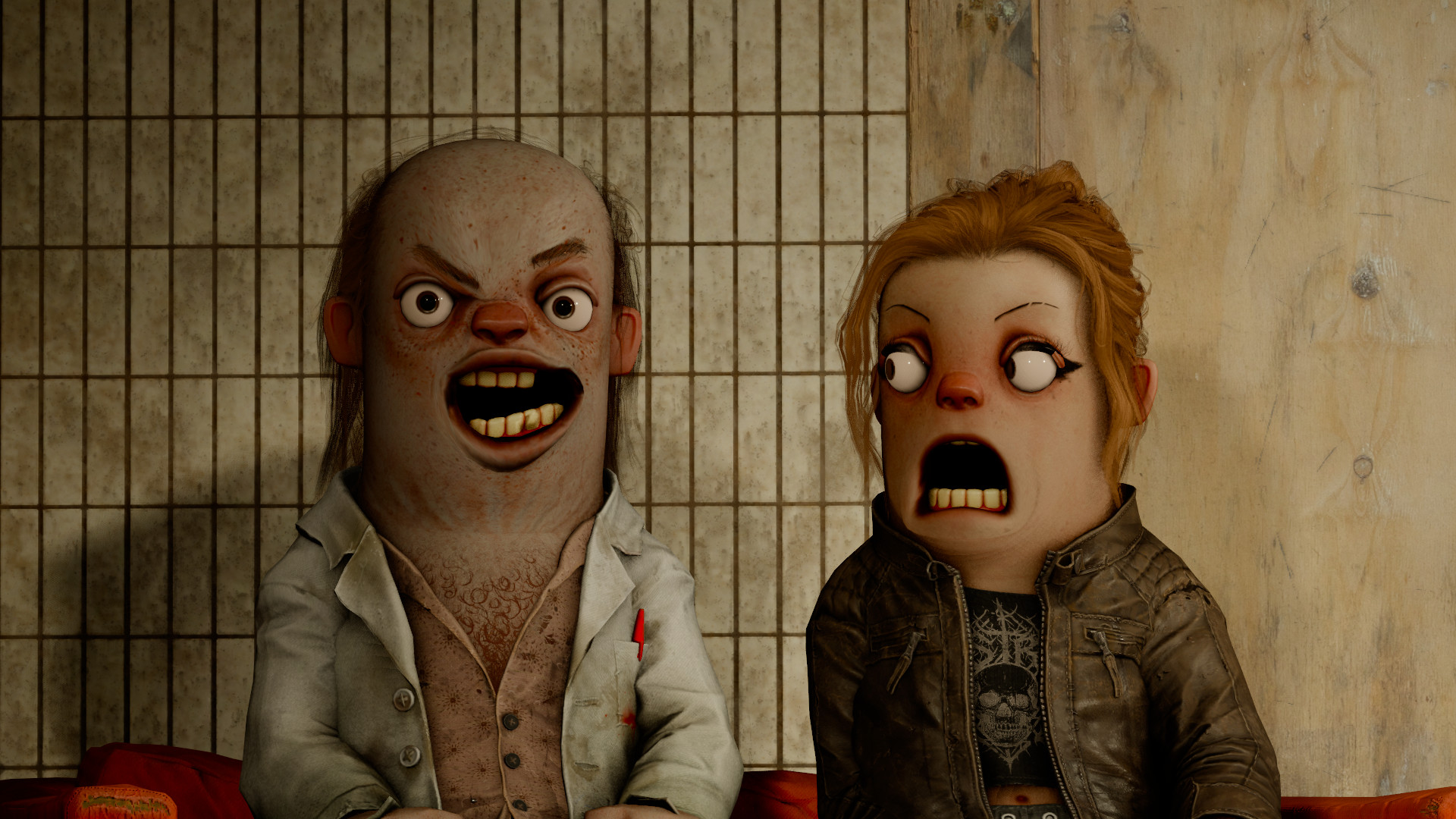 Two characters in S&amp;box