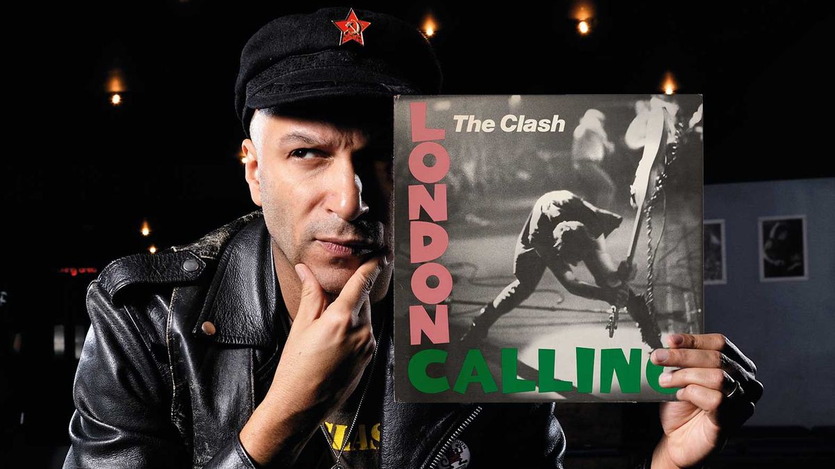 Tom Morello with The Clash&#039;s London Calling