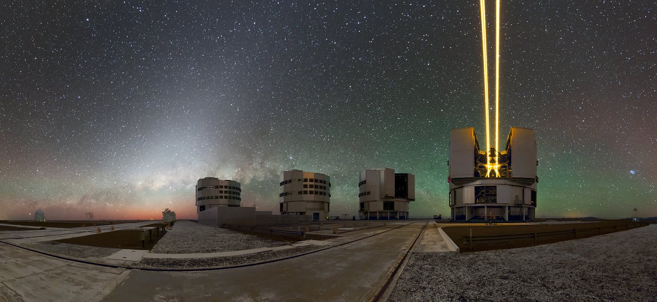 the Very Large Telescope in Chile