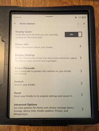 How to password-protect your Amazon Kindle