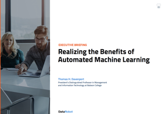 What are the benefits of automated machine learning - whitepaper from DataRobot