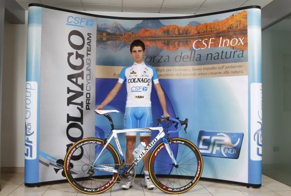 Manuele Caddeo (Colnago-CSF Inox) arrives from the Slovenian Zheroquadro Radenska team.