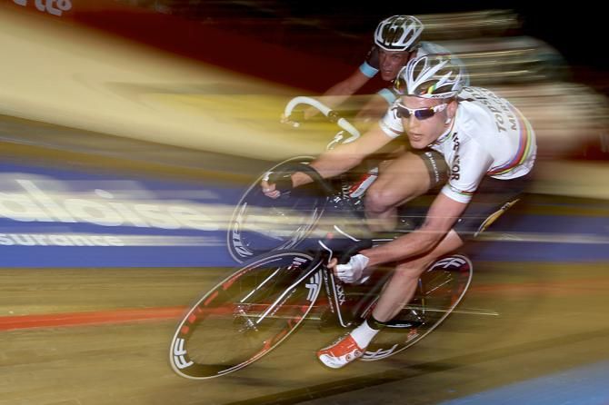 Gijs van Hoecke in the Gent Six Day