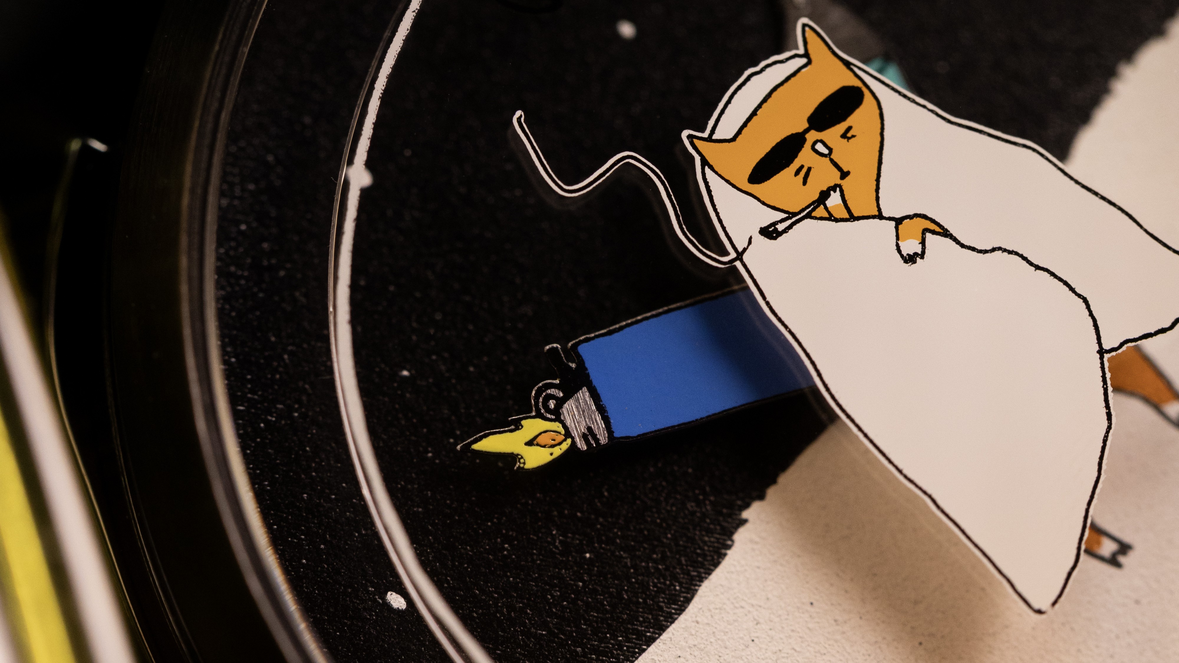 Mr Jones Watches Feline Fine