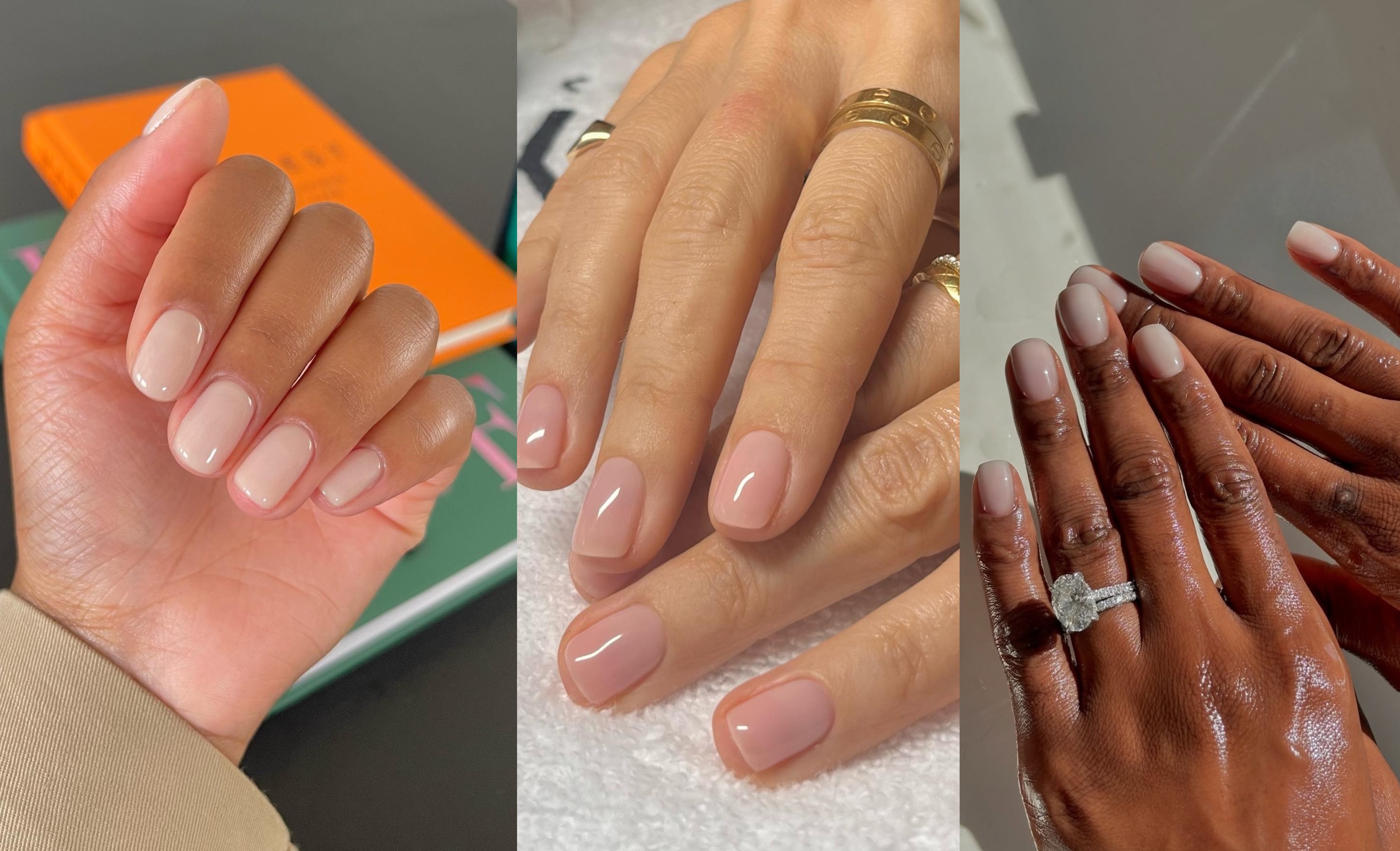 Milky nails trend