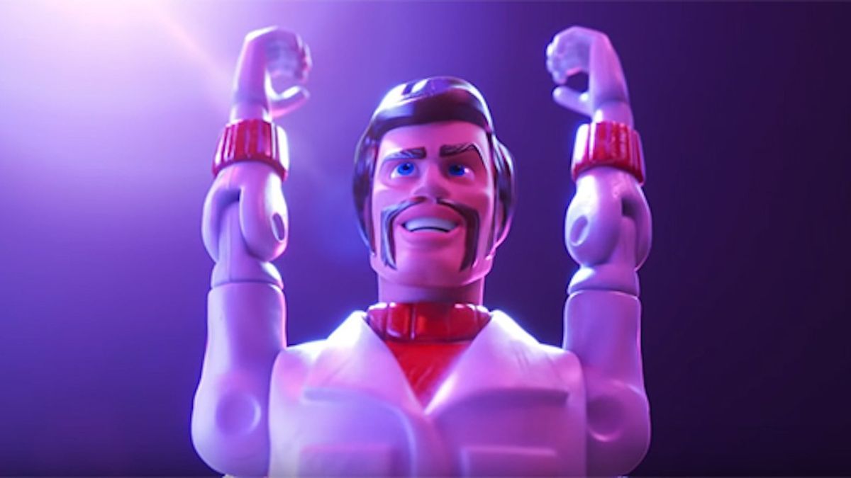 Keanu Reeves&#039; Toy Story 4 character Duke Caboom