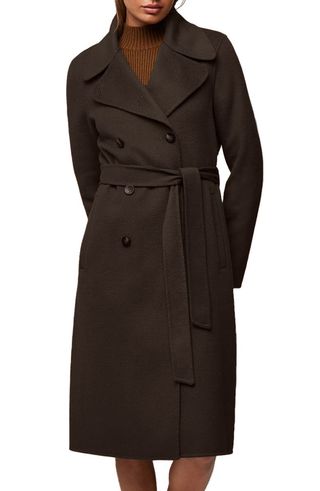 Anna Wool Blend Trench Coat