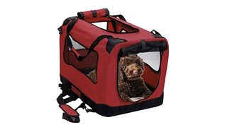 2PET Foldable Dog travel crate