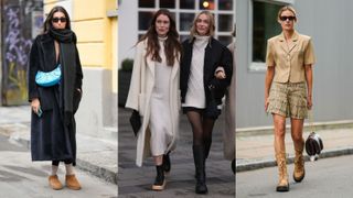 street style influencers showing the best warm winter boots