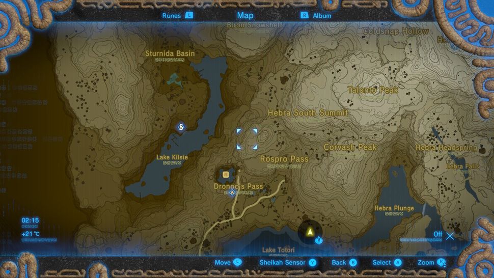 Legend of Zelda: Breath of the Wild: Shrine solutions: Hebra Tower ...