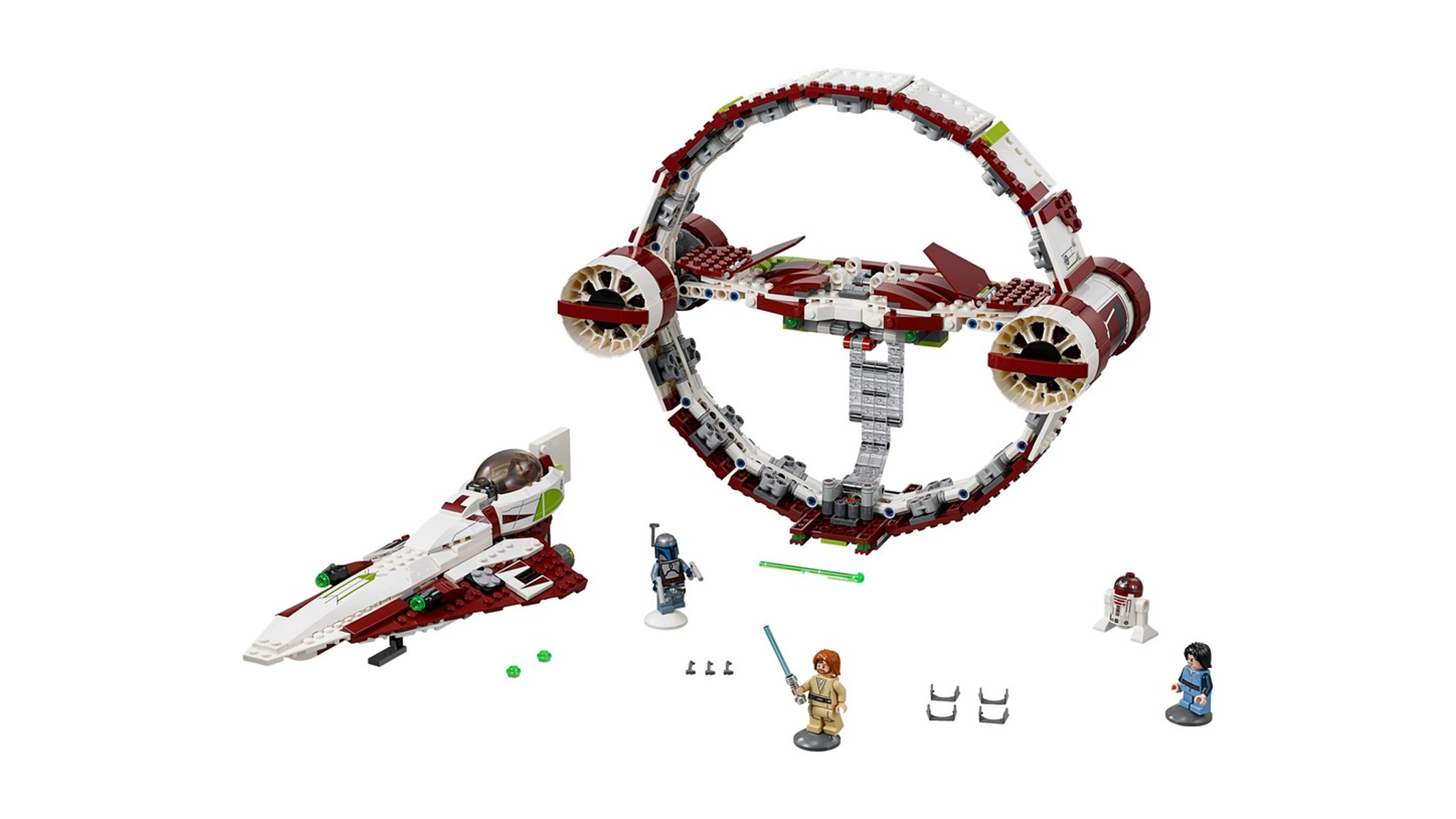 Lego Jedi Starfighter with Hyperdrive