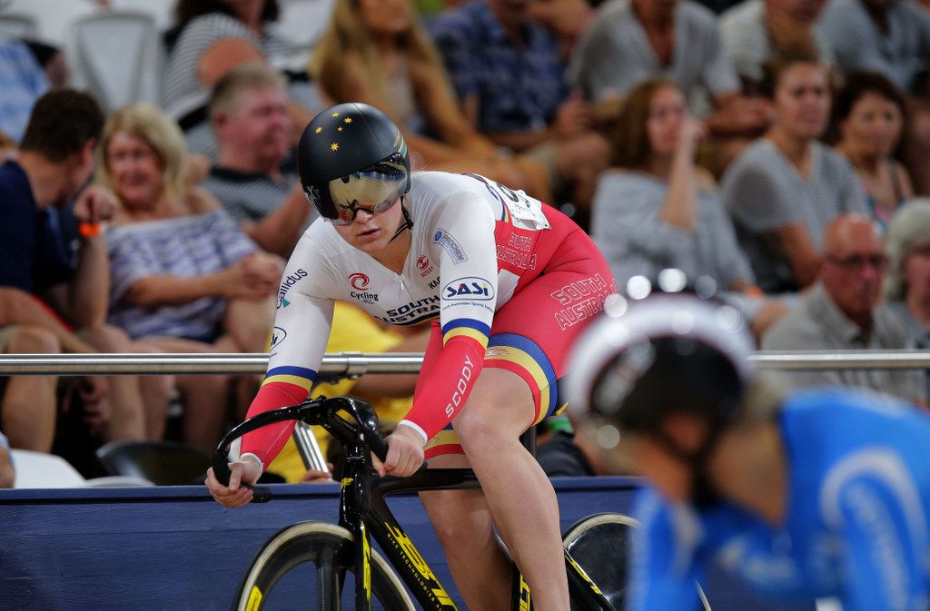 Steph Morton (South Australia) in the women's sprint