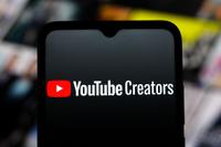 CANADA - 2025/09/16: In this photo illustration, the YouTube Creators logo is seen displayed on a smartphone screen. (Photo Illustration by Thomas Fuller/SOPA Images/LightRocket via Getty Images)